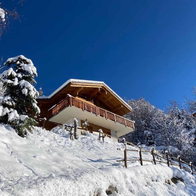 Chalet Les Brantes, refuge atypique a Veysonnaz - Chalet - 21