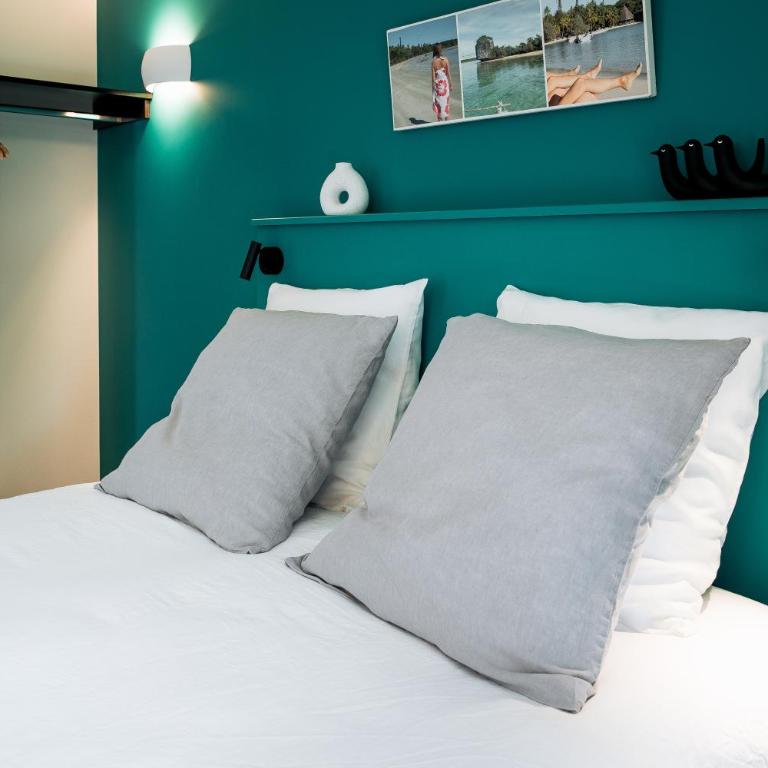 Bread et Couette - Chambre Double avec Balcon - 16