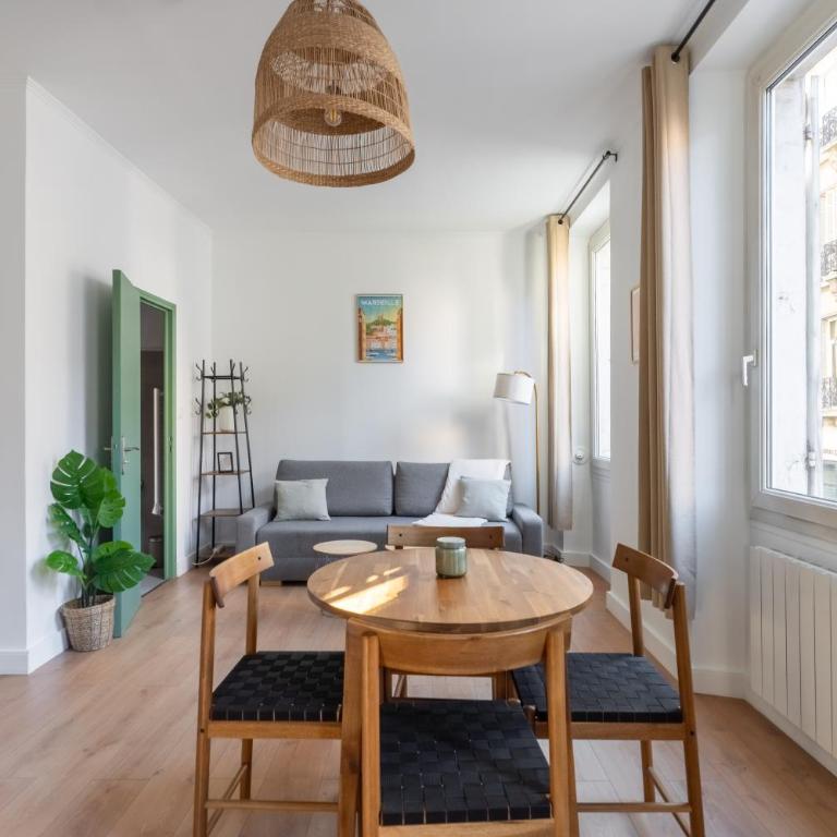 T2 rénové - Rue Paradis - Centre Marseille & calme - Appartement 1 Chambre - 3