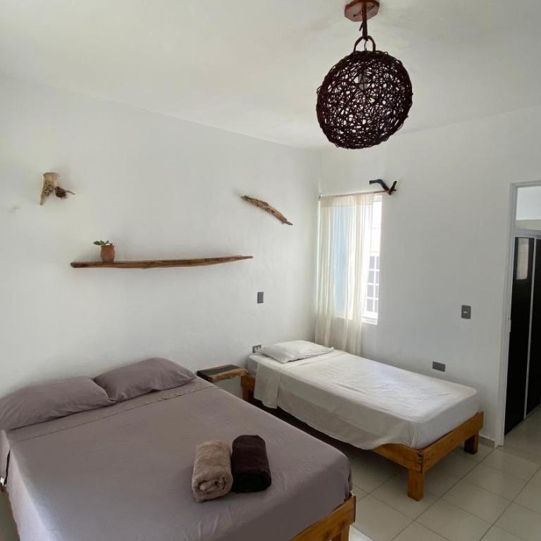 Casa Kayab - Standard Twin Room with Sea View - 1