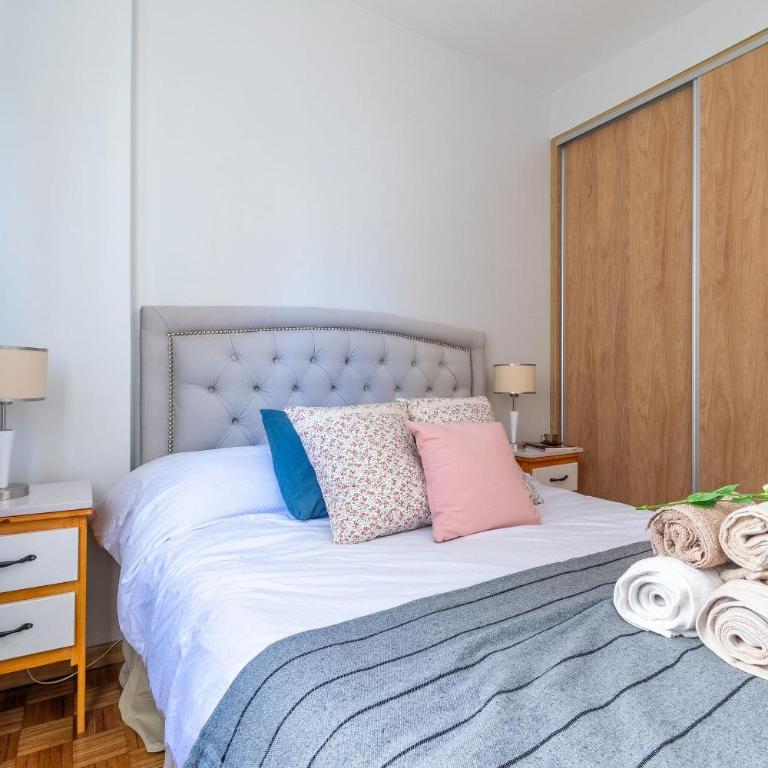 Departamento cálido y céntrico para 3 personas - Apartamento de 1 dormitorio con balcón - 3