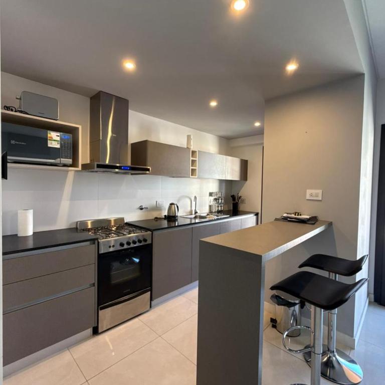 Departamento en Mar del Plata - One-Bedroom Deluxe Apartment - 6