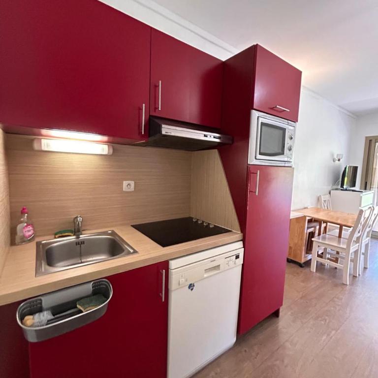 Le Nid du Vallon -studio- Plage & Piscine - One-Bedroom Apartment - 7
