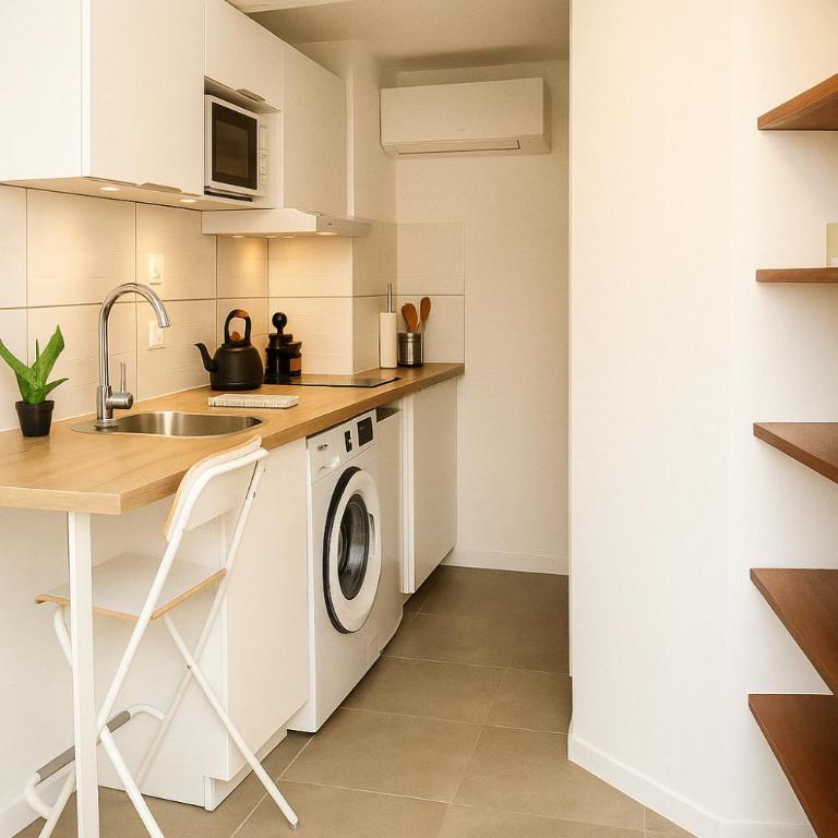 T2 Duplex climatisé Suite et canapé-lit Aix centre - Appartement 1 Chambre - 3
