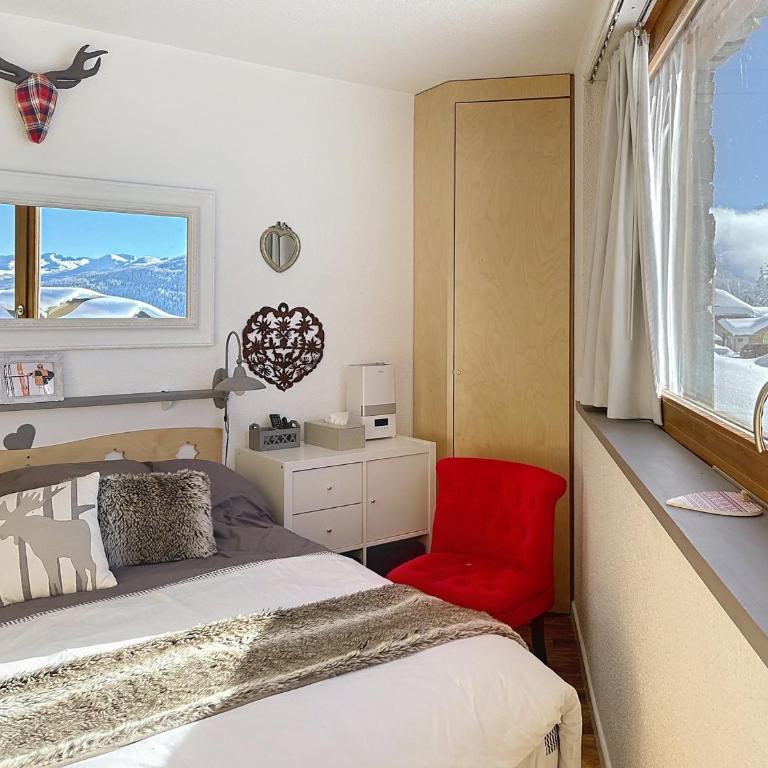 Appartement cosy à La Rosière avec terrasse et WIFI - One-Bedroom Apartment - 5