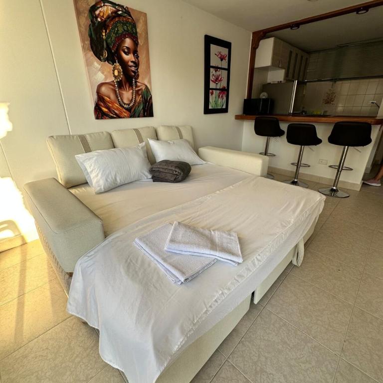 Apto Frente Al MAR Rodadero Santa Marta - Apartamento de 1 dormitorio - 17