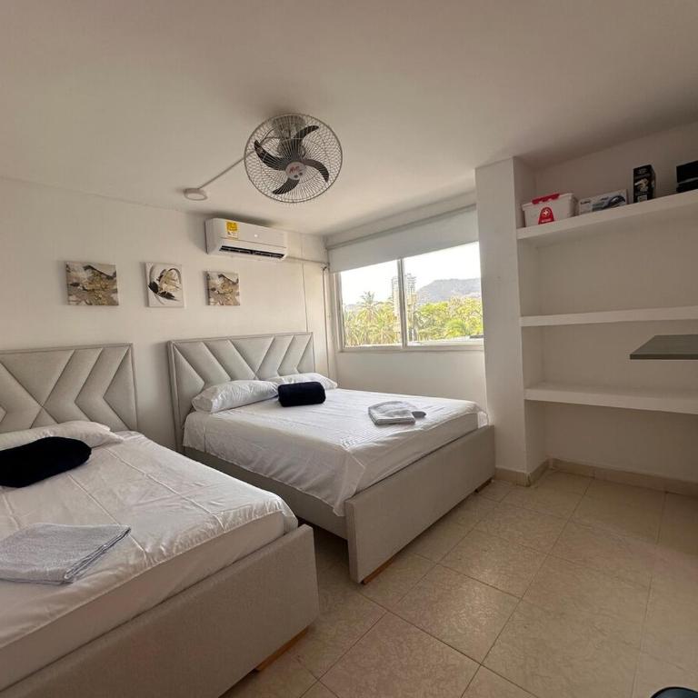 Apto Frente Al MAR Rodadero Santa Marta - Apartamento de 1 dormitorio - 23