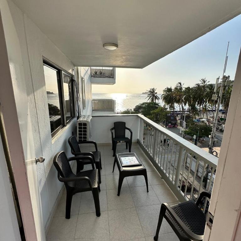Apto Frente Al MAR Rodadero Santa Marta - Apartamento de 1 dormitorio - 4