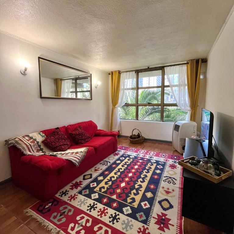 Departamento Santiago Los Heroes Movistar - Two-Bedroom Apartment - 1