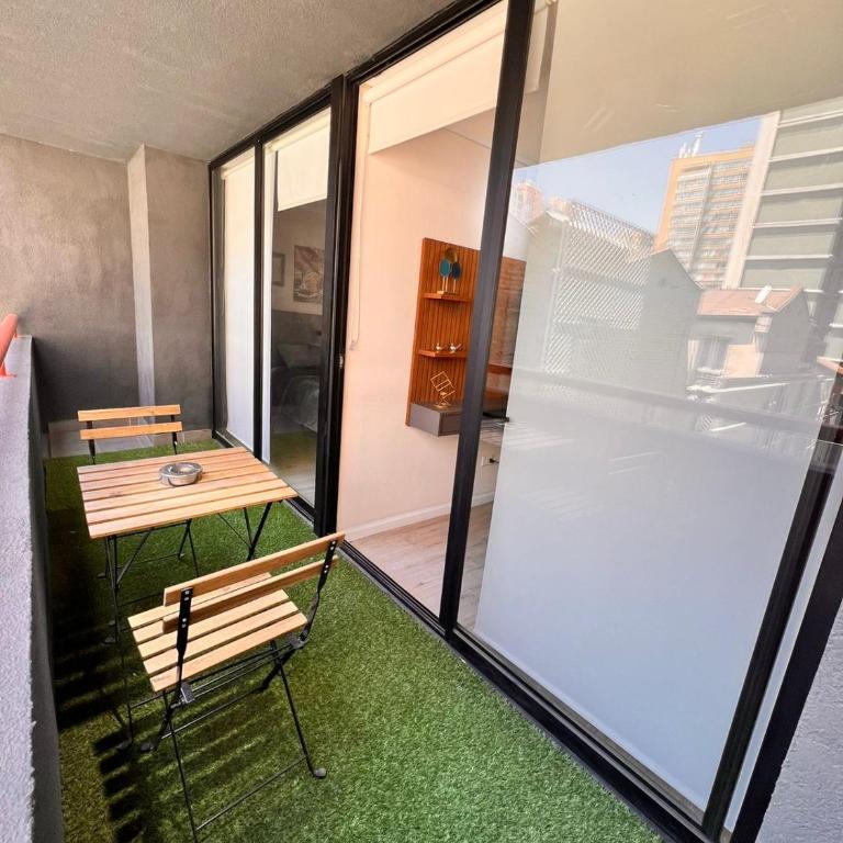 Piscina, Parrilla, Wifi y a pasos del metro Santa Isabel - One-Bedroom Apartment - 2