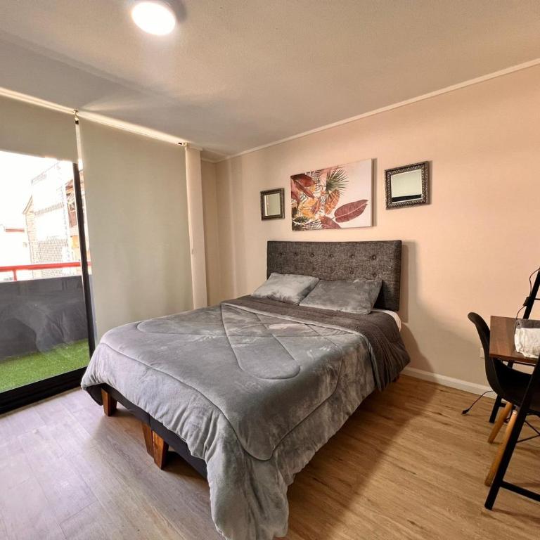 Piscina, Parrilla, Wifi y a pasos del metro Santa Isabel - One-Bedroom Apartment - 5
