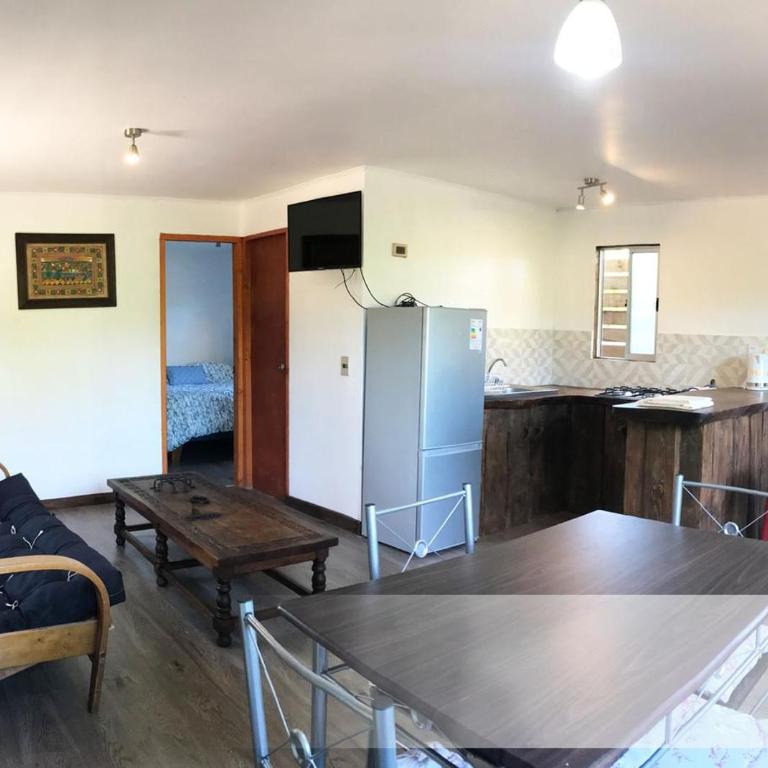 Cabañas Antumalen Vichuquén 3 Personas - Two-Bedroom Apartment - 5