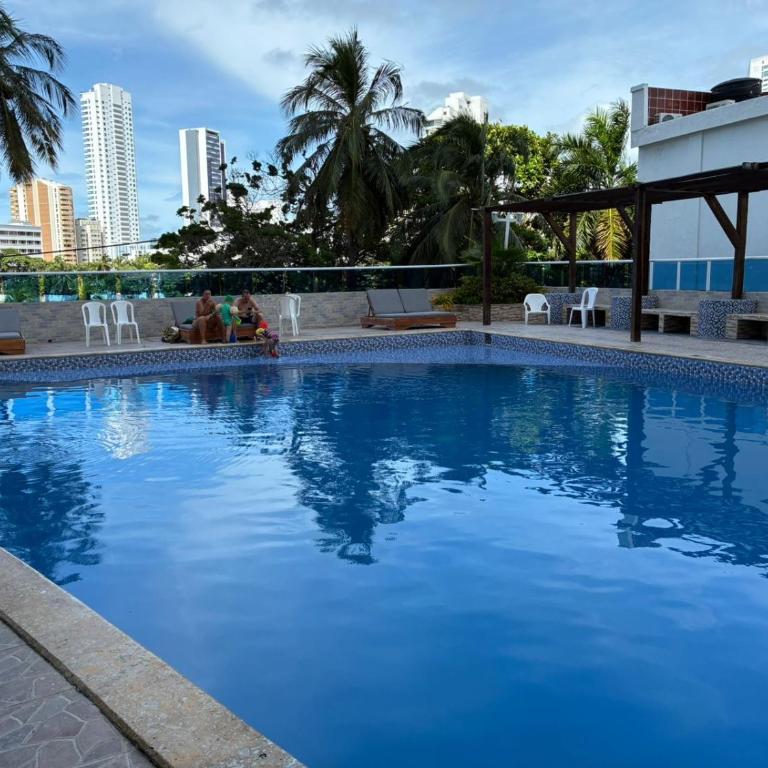 Lagoon & see view studio Cartagena - One-Bedroom Apartment - 6