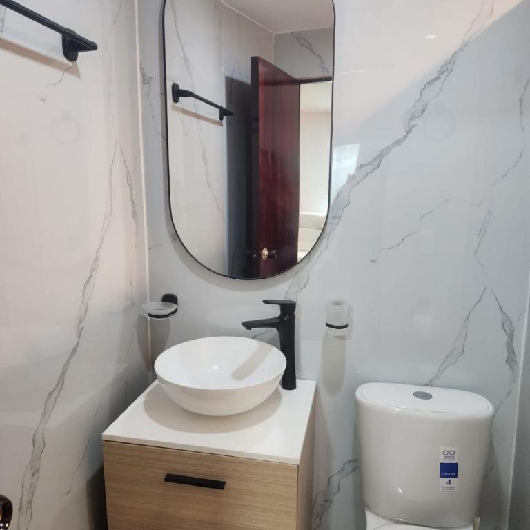Lagoon & see view studio Cartagena - One-Bedroom Apartment - 7