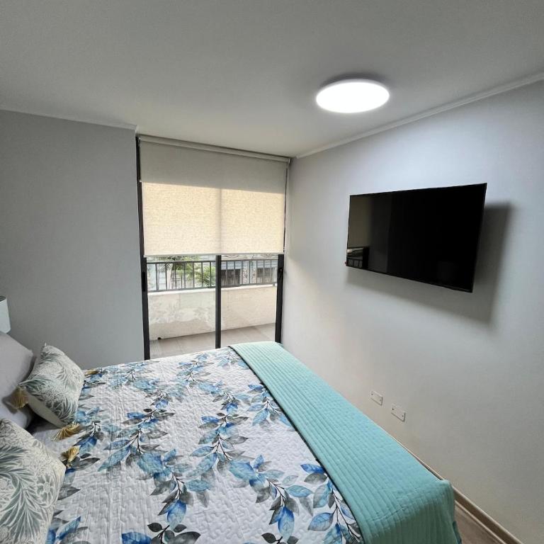 Santiago Centro Moderno Depto Amoblado 2 Dormitorios - Two-Bedroom Apartment - 40