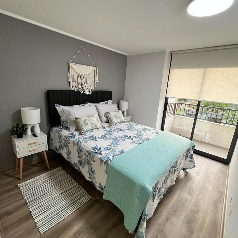 Santiago Centro Moderno Depto Amoblado 2 Dormitorios - Two-Bedroom Apartment - 38