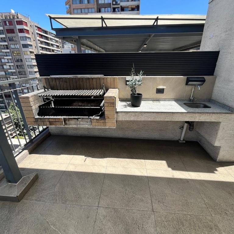 Santiago Centro Moderno Depto Amoblado 2 Dormitorios - Two-Bedroom Apartment - 76