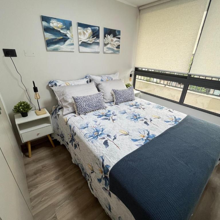 Santiago Centro Moderno Depto Amoblado 2 Dormitorios - Two-Bedroom Apartment - 46