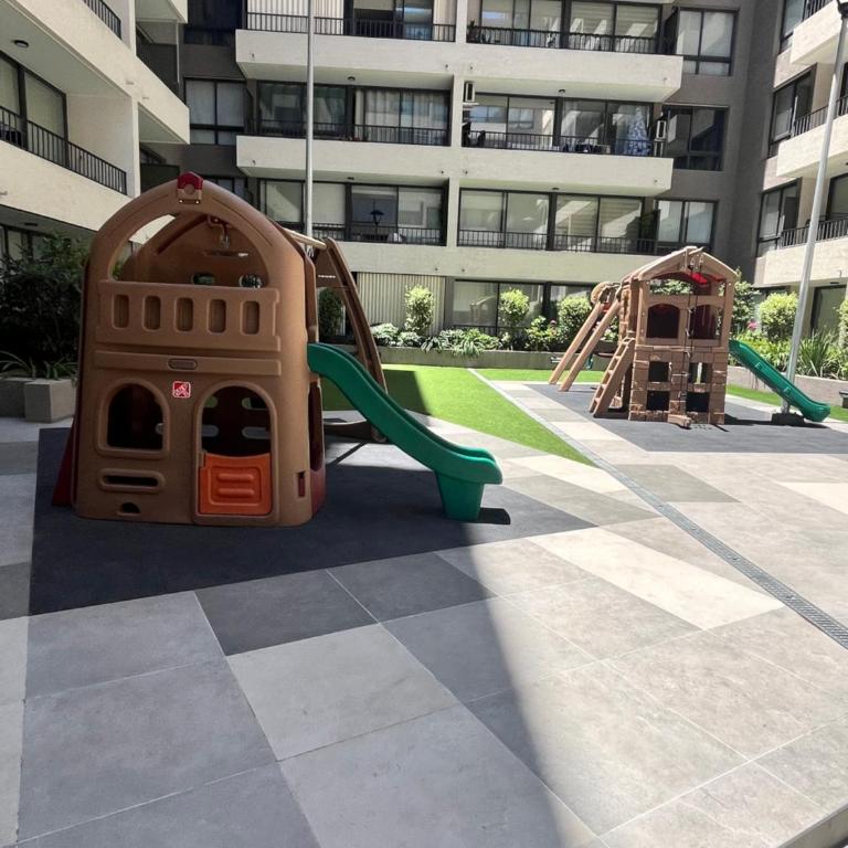 Santiago Centro Moderno Depto Amoblado 2 Dormitorios - Two-Bedroom Apartment - 66