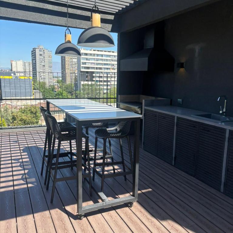 Apartment Chapa Santiago - One-Bedroom Apartment - 16