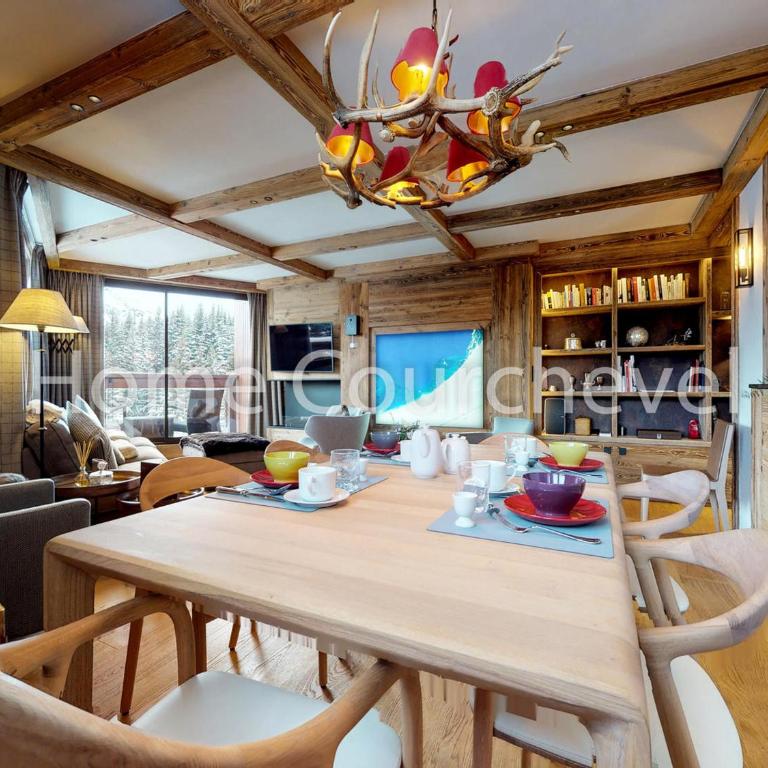 Courchevel 1850, 4 chambres, 8 pers, accès pistes, parking - FR-1-575-222 - Appartement - 4