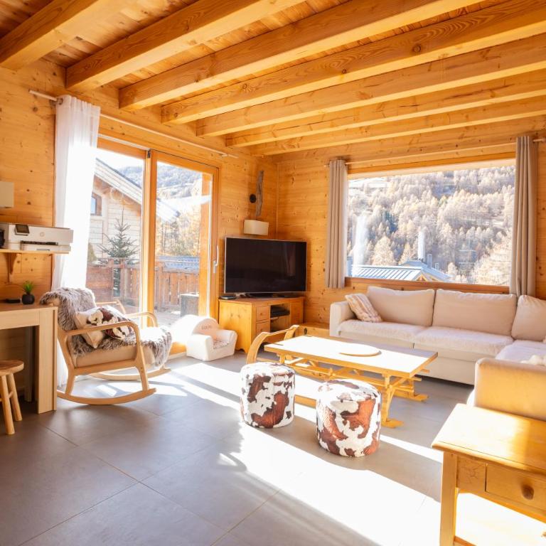 Chalet La Tanière 14 Pers - piscine chauffée et sauna - Vars Saint Marcellin - Chalet - 28
