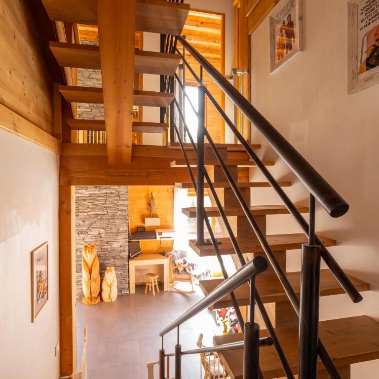 Chalet La Tanière 14 Pers - piscine chauffée et sauna - Vars Saint Marcellin - Chalet - 56