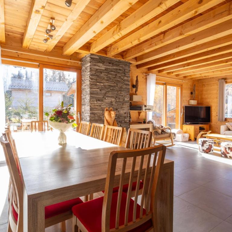 Chalet La Tanière 14 Pers - piscine chauffée et sauna - Vars Saint Marcellin - Chalet - 35
