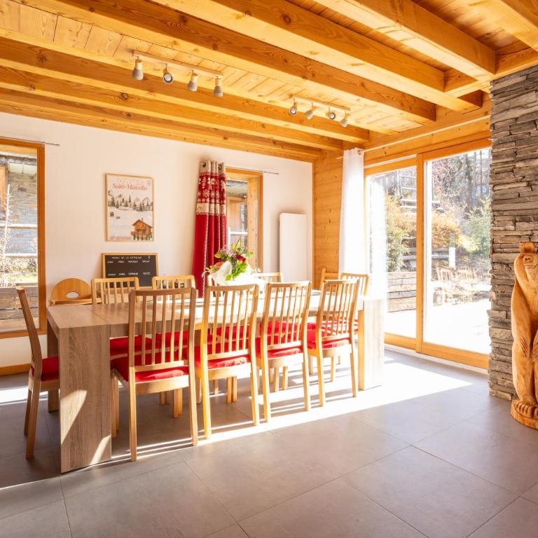 Chalet La Tanière 14 Pers - piscine chauffée et sauna - Vars Saint Marcellin - Chalet - 13