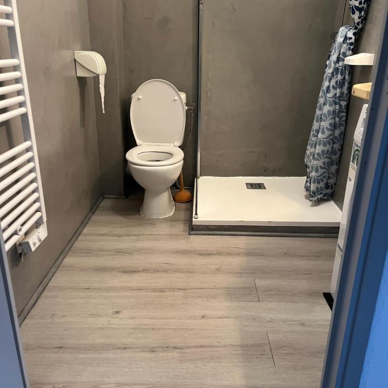 Grand Studio rez de jardin avec parking à 5 min à pieds de la mer et commerces - Appartement 1 Chambre - 19