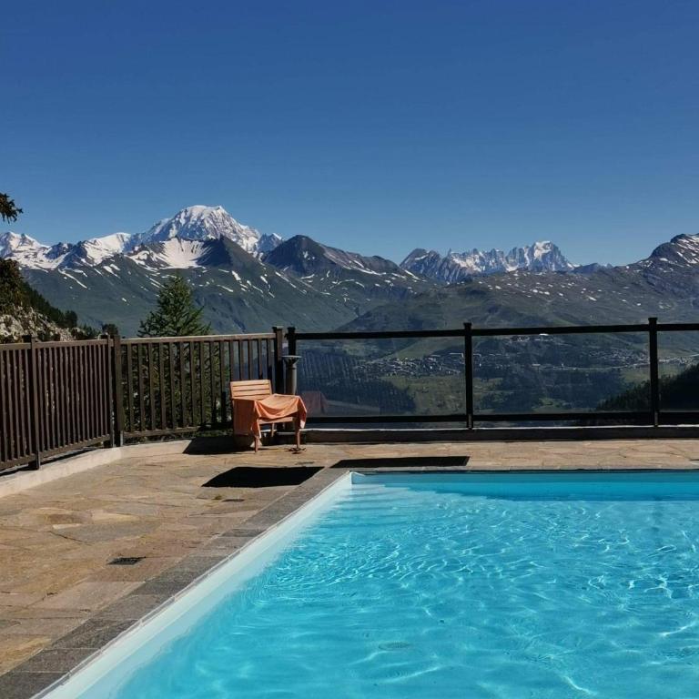 Appartement montagne spacieux, piscine, SPA à ARC 1950 - Two-Bedroom Apartment - 12