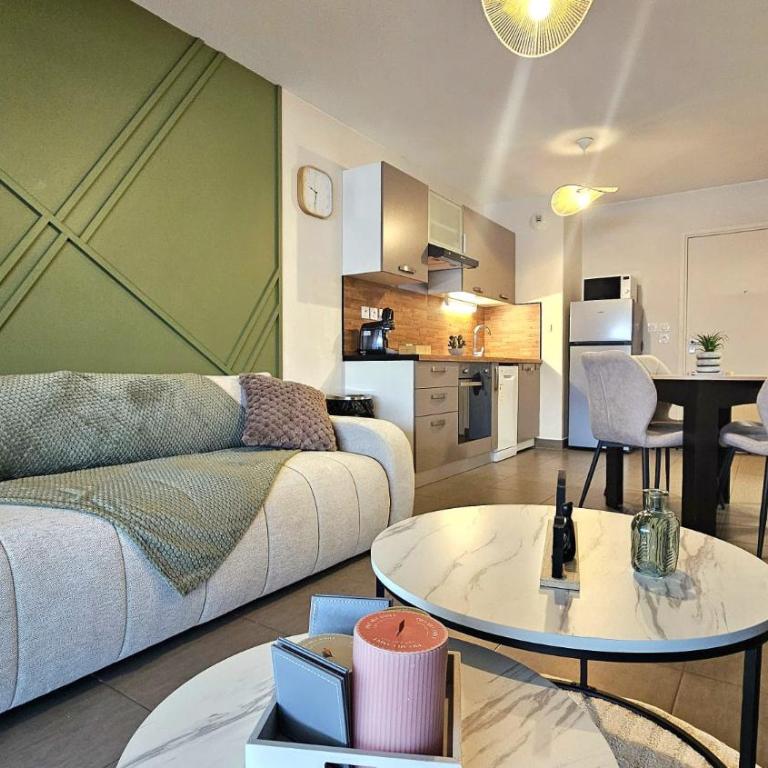 Appartement Standing 5mn Village de Noël - Apartment mit 1 Schlafzimmer - 2