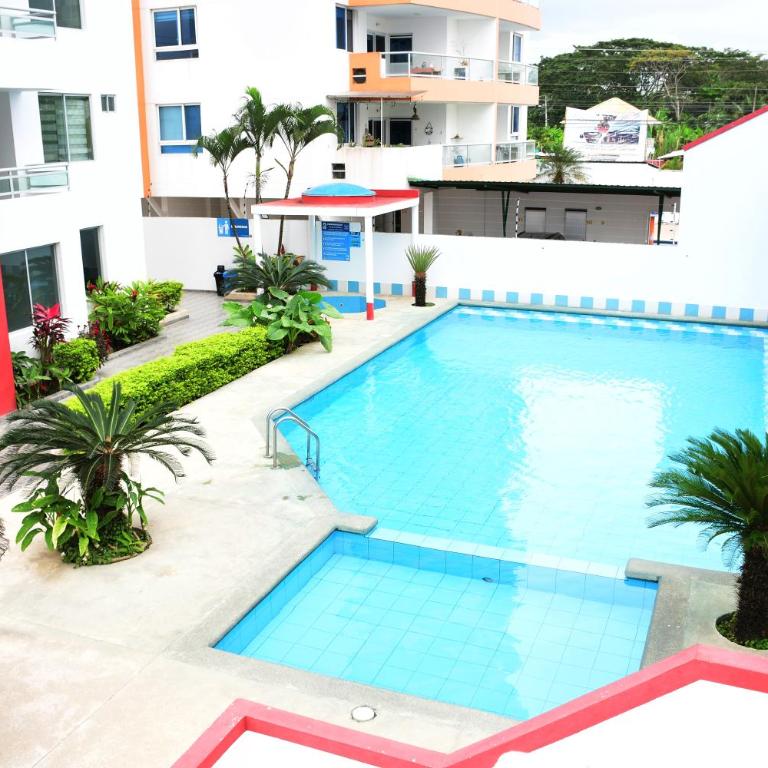 Relax en Tonsupa Moderno Depar con Aire C y a pasos del mar 3 piscinas 2hidro - Apartamento de 2 dormitorios - 5