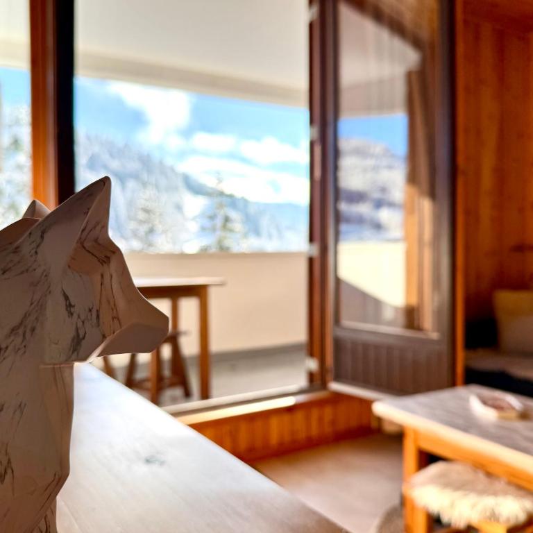Le Cocoøn, balcon, vue station - Appartement 1 Chambre - 9