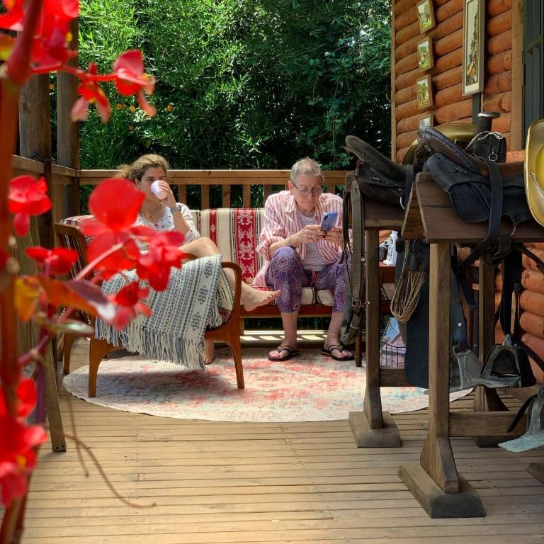 Cabaña de lujo con silla montura, Caballo Dorado - Chalet de 1 dormitorio - 19