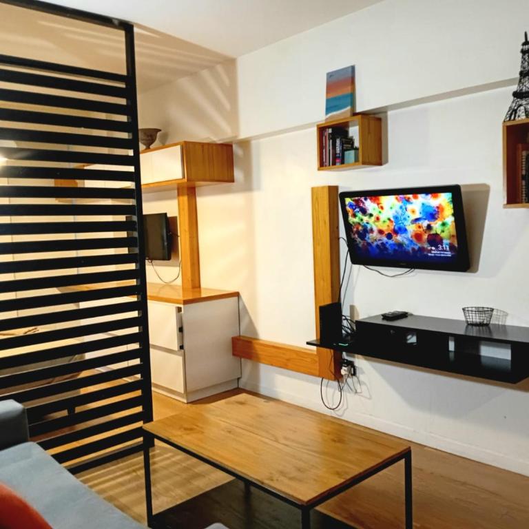 Estudio Moderno en Peña con Balcón y Pileta - Apartamento de 1 dormitorio - 6