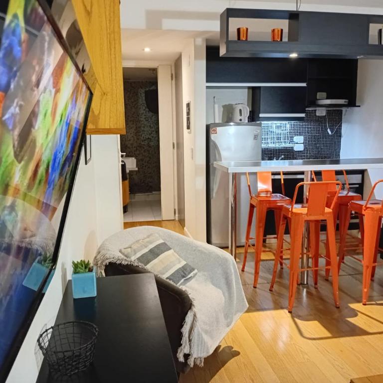 Estudio Moderno en Peña con Balcón y Pileta - Apartamento de 1 dormitorio - 13