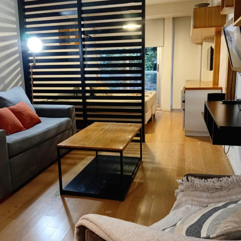 Estudio Moderno en Peña con Balcón y Pileta - Apartamento de 1 dormitorio - 14