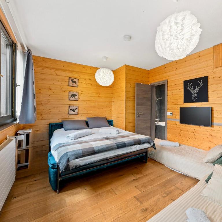 Studio Apartment in Swiss Chalet - Garden views of Mont Blanc - Deluxe Studio - 20