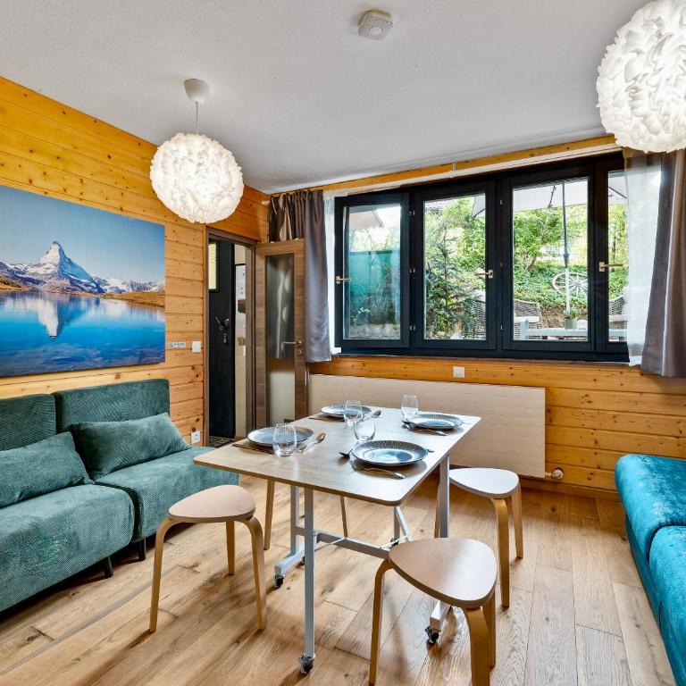 Studio Apartment in Swiss Chalet - Garden views of Mont Blanc - Deluxe Studio - 17