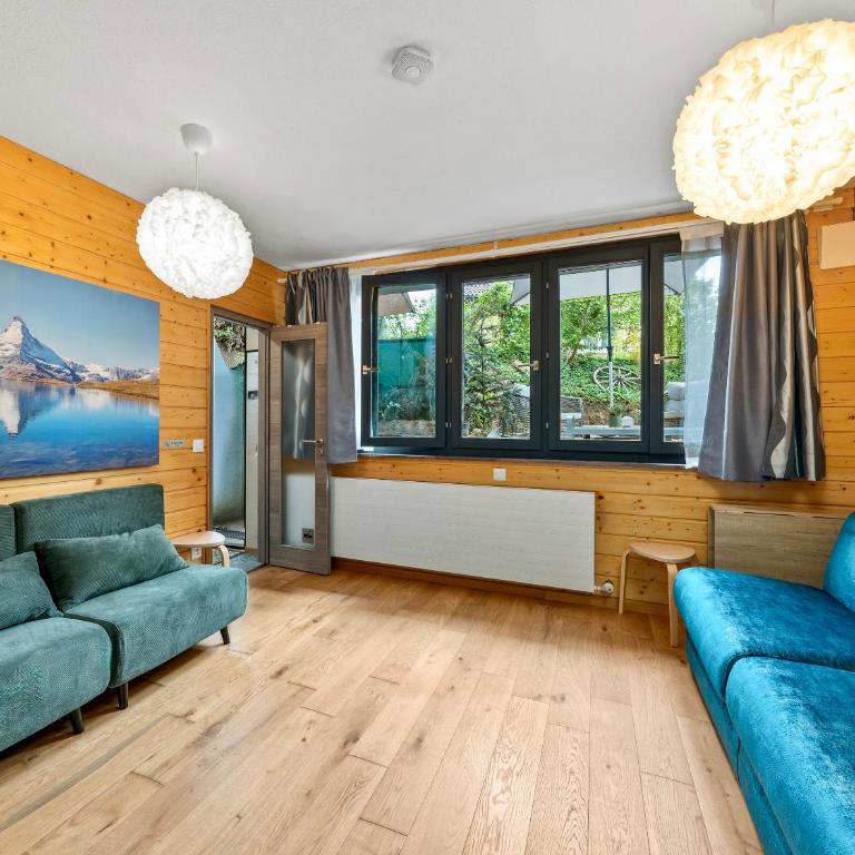 Studio Apartment in Swiss Chalet - Garden views of Mont Blanc - Deluxe Studio - 14
