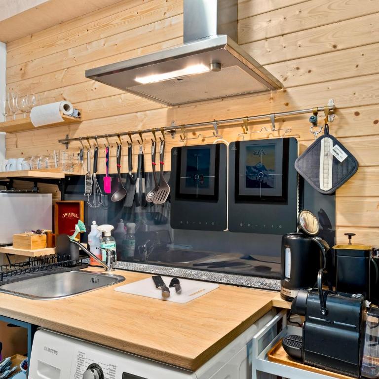 Studio Apartment in Swiss Chalet - Garden views of Mont Blanc - Deluxe Studio - 12
