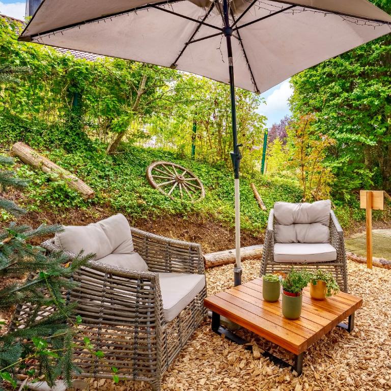 Studio Apartment in Swiss Chalet - Garden views of Mont Blanc - Deluxe Studio - 10