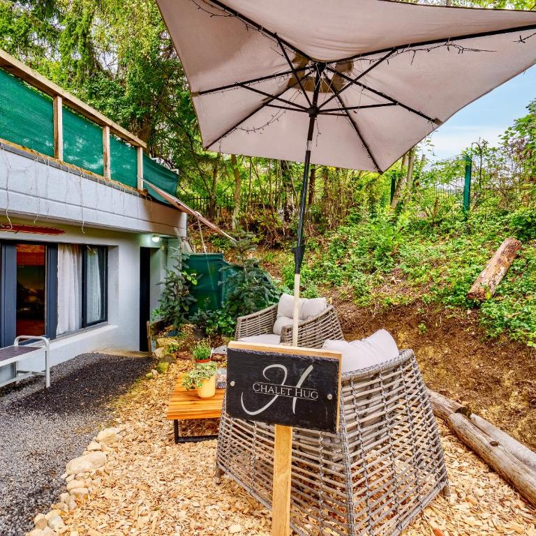 Studio Apartment in Swiss Chalet - Garden views of Mont Blanc - Deluxe Studio - 11