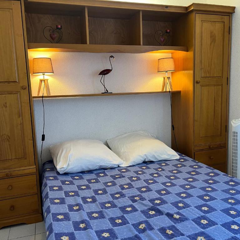 Gruissan : T3 RDC 4/5 pers, Piscine & Parking privé - FR-1-796-93 - Appartement - 5