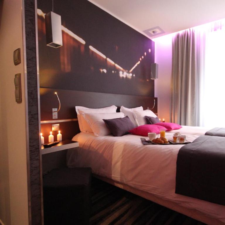 Hôtel Lumières Montmartre Paris - Chambre Lits Jumeaux - 3