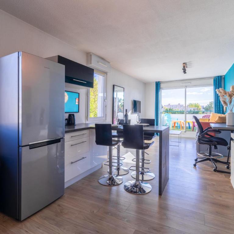 Terrasse de la pompignane - T2 lumineux plein sud - Apartment mit 1 Schlafzimmer - 15