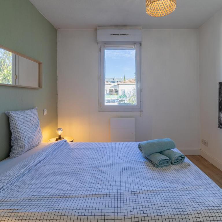 Terrasse de la pompignane - T2 lumineux plein sud - Apartment mit 1 Schlafzimmer - 8