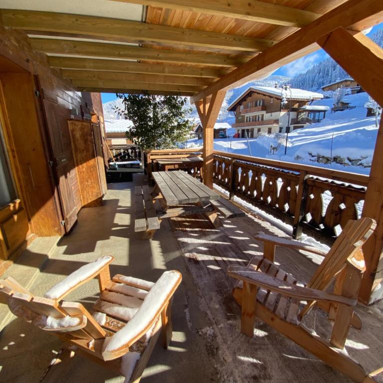 Les Georgières, 300m des pistes du Mont-Rond - Two-Bedroom Apartment with Balcony and Terrace - 41