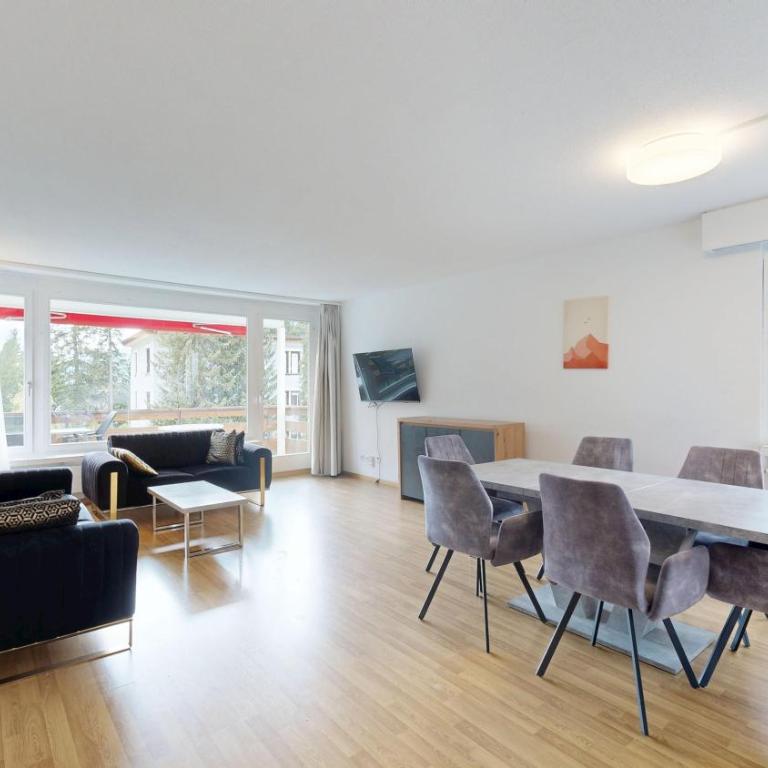 Großzügige 3 Schlafzimmer Wohnungen in Davos Bergblick zentral - Apartment mit 3 Schlafzimmern - 10